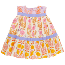 Load image into Gallery viewer, Pink Chicken - Girls Krista Dress - Gilded Floral Mix