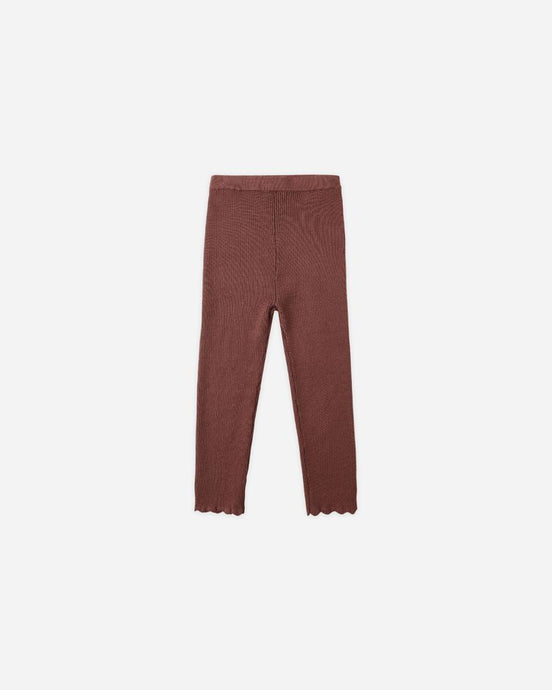 Rylee + Cru - Leggings - Burgundy