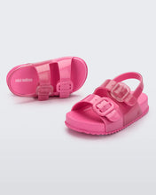 Load image into Gallery viewer, Mini Melissa - Cozy Sandal - Pink Glitter