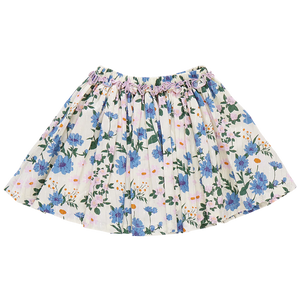 Pink Chicken - Girls Gianna Skirt - Melon Daisy Floral