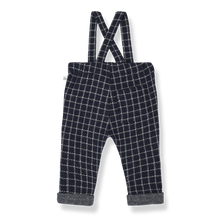 Load image into Gallery viewer, 1 + in the family - Hendric Plaid Suspender Pants - Navy