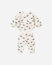 Load image into Gallery viewer, Quincy Mae - Waffle Slouch Set - Bats