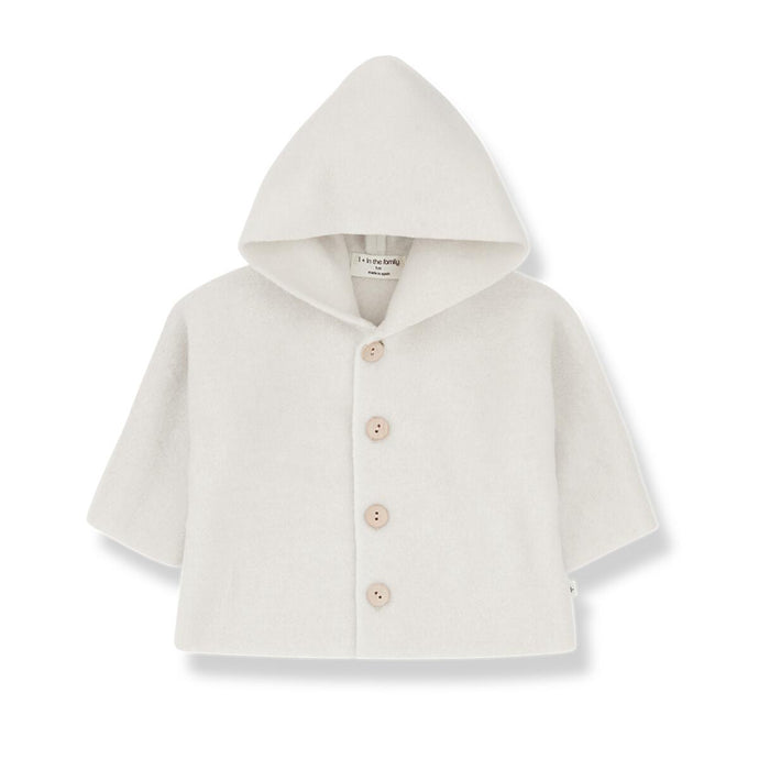 1 + in the Family - Ayala Hooded Jacket - Ecru