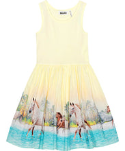 Load image into Gallery viewer, Molo - Cassandra  Organic Dress SS - Beach Horses