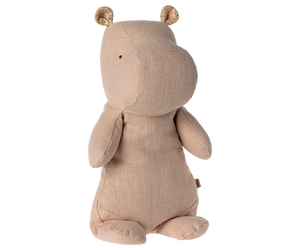 Maileg - Safari Friends - Medium Hippo - Light Rose