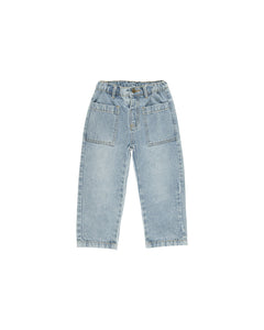 Rylee + Cru - Jasper Pant - Light Washed Denim