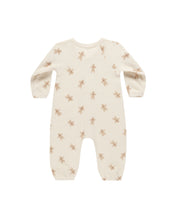 Load image into Gallery viewer, Quincy Mae - Organic Waffle Long Sleeve Jumpsuit - Gingerbread