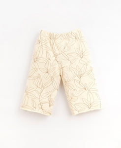 Play Up - Organic Leaf Print Pants  - Karite