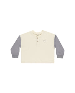 Rylee + Cru - Relaxed Long Sleeve Henley - Explore