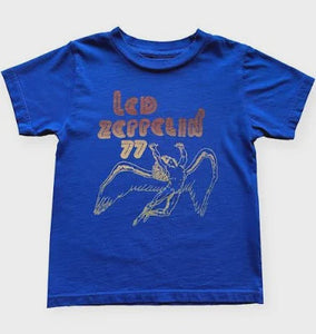 Rowdy Sprout - Led Zeppelin Organic SS Tee - Tangled Up In Blue