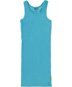 Molo - Cailey SS Dress - Turquoise Sea