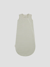 Load image into Gallery viewer, Quincy Mae - Jersey Sleep Bag - Sage Stripe