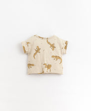 Load image into Gallery viewer, Play Up - Organic Printed Pocket Tee - Luana