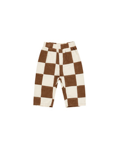 Rylee + Cru - Baggy Cord Pant - Saddle Check