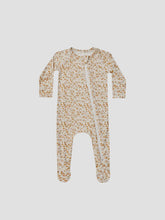 Load image into Gallery viewer, Bamboo Zip Footie - Marigold