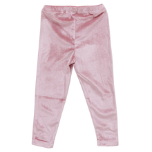 Load image into Gallery viewer, Pink Chicken - Girls Velour Legging - Mauve