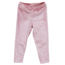 Load image into Gallery viewer, Pink Chicken - Girls Velour Legging - Mauve