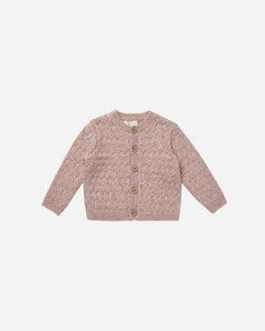 Quincy Mae - Knit Cardigan - Mauve