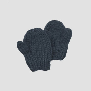 The Blueberry Hill - Classic Mittens - Navy