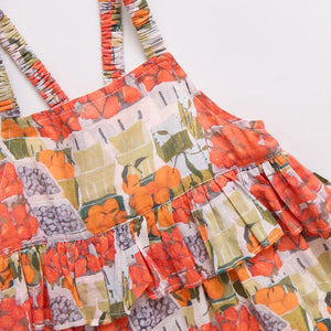 Pink Chicken - Baby Girls Brianne Jumper - Berries and Oranges