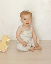 Load image into Gallery viewer, Quincy Mae - Smocked Jumpsuit - Ivory Lemons