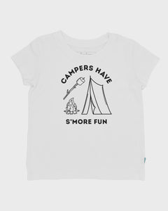 Feather 4 Arrow - S'More Fun Everyday Tee - White