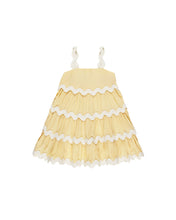 Load image into Gallery viewer, Rylee + Cru - Ric Rac Dress - Yellow