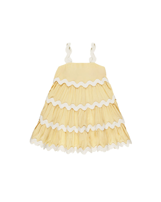 Rylee + Cru - Ric Rac Dress - Yellow