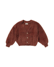 Load image into Gallery viewer, Rylee + Cru - Fuzzy Cardigan - Brick