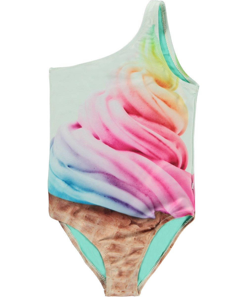 Molo - Nai Swimsuit - Rainbow Softice