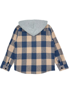 Feather 4 Arrow - Upland Flannel Shacket - Navy