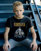 Load image into Gallery viewer, Rowdy Sprout - Nirvana Organic SS Tee - Vintage Black