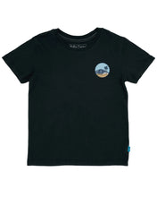 Load image into Gallery viewer, Feather 4 Arrow - Wave Nomad Vintage Tee - Black