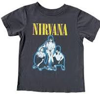 Load image into Gallery viewer, Rowdy Sprout - Nirvana Organic SS Tee - Vintage Black
