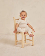 Load image into Gallery viewer, Quincy Mae - Bamboo Short Sleeve Pajama Set - Natural Sweet Pea