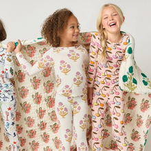 Load image into Gallery viewer, Pink Chicken - Kids Bamboo PJ Set - Cloud Pink Cherry
