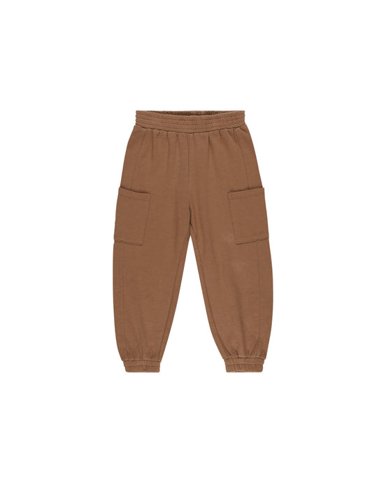 Rylee + Cru - Cargo Jogger - Saddle