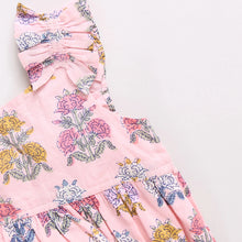 Load image into Gallery viewer, Pink Chicken - Baby Girls Via Bubble - Small Pink Flowerette