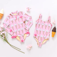 Load image into Gallery viewer, Pink Chicken - Baby Girls Claire Suit - Neapolitan Ice Cream Cones