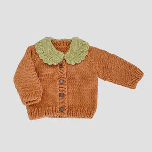 The Blueberry Hill - Pumpkin Cardigan