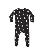 Load image into Gallery viewer, Quincy Mae - Bamboo Zip Footie - Ghosts