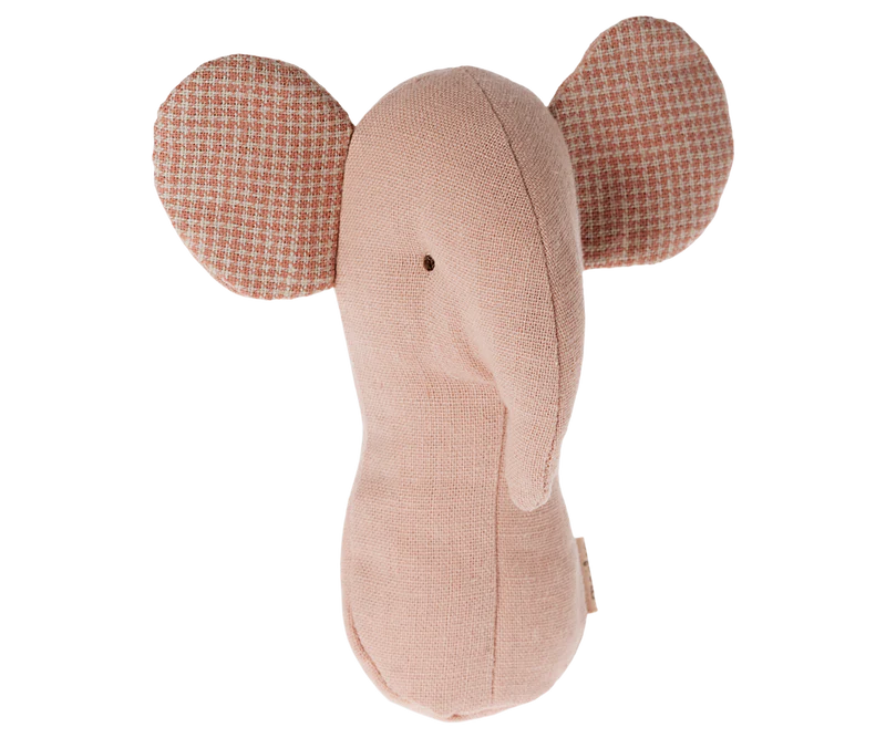 Maileg - Lullaby Friends - Elephant Rattle Rose