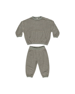 Rylee + Cru - Relaxed Set - Retro Stripe