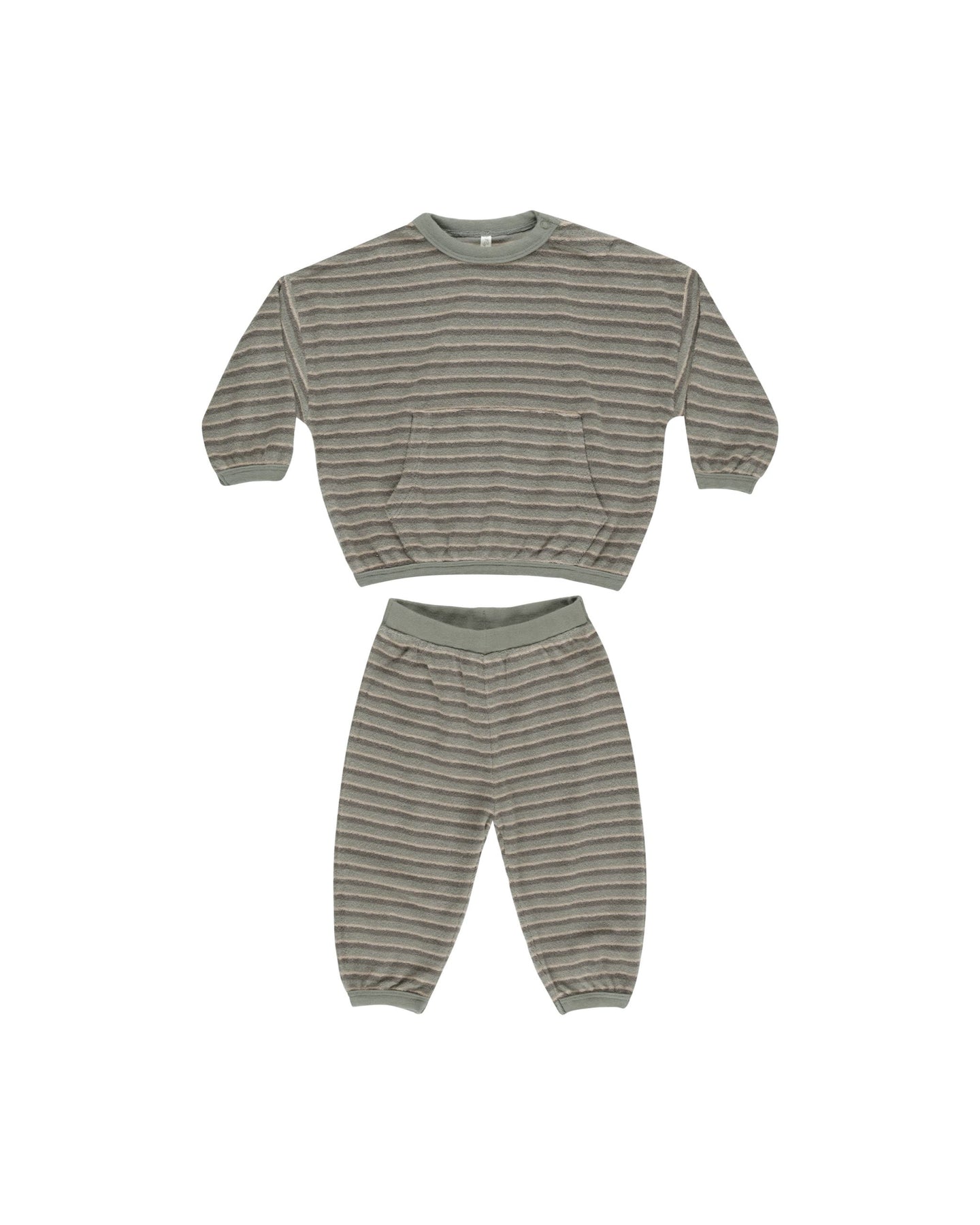 Rylee + Cru - Relaxed Set - Retro Stripe