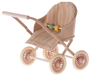 Maileg - Stroller, Baby - Rose