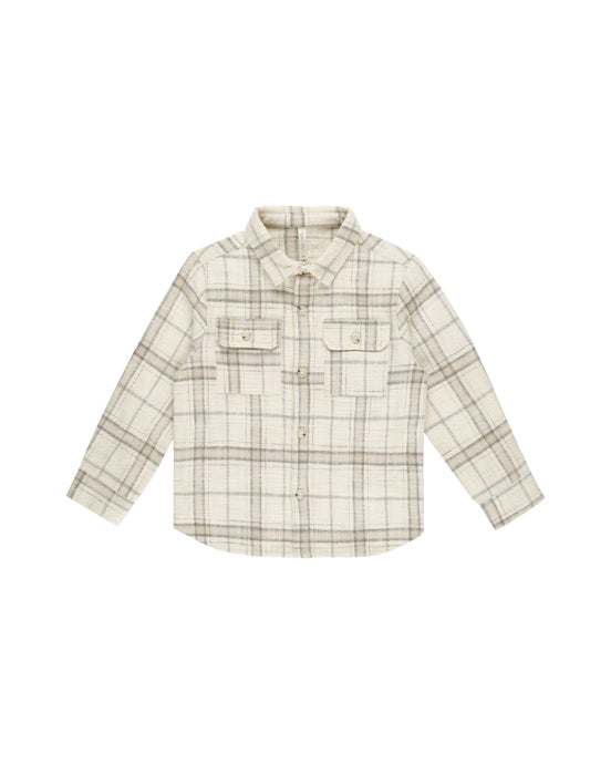 Rylee + Cru - Collared Long Sleeve Shirt - Rustic Plaid