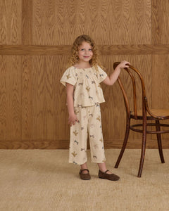 Rylee + Cru - Wide Leg Pant - Bows