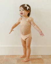 Load image into Gallery viewer, Quincy Mae - Zippy Two-Piece - Melon Gingham