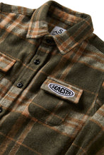 Load image into Gallery viewer, Seaesta Surf - Patch Flannel Shirt - Emerald