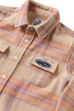 Load image into Gallery viewer, Seaesta Surf - Patch Flannel Shirt - Lavender